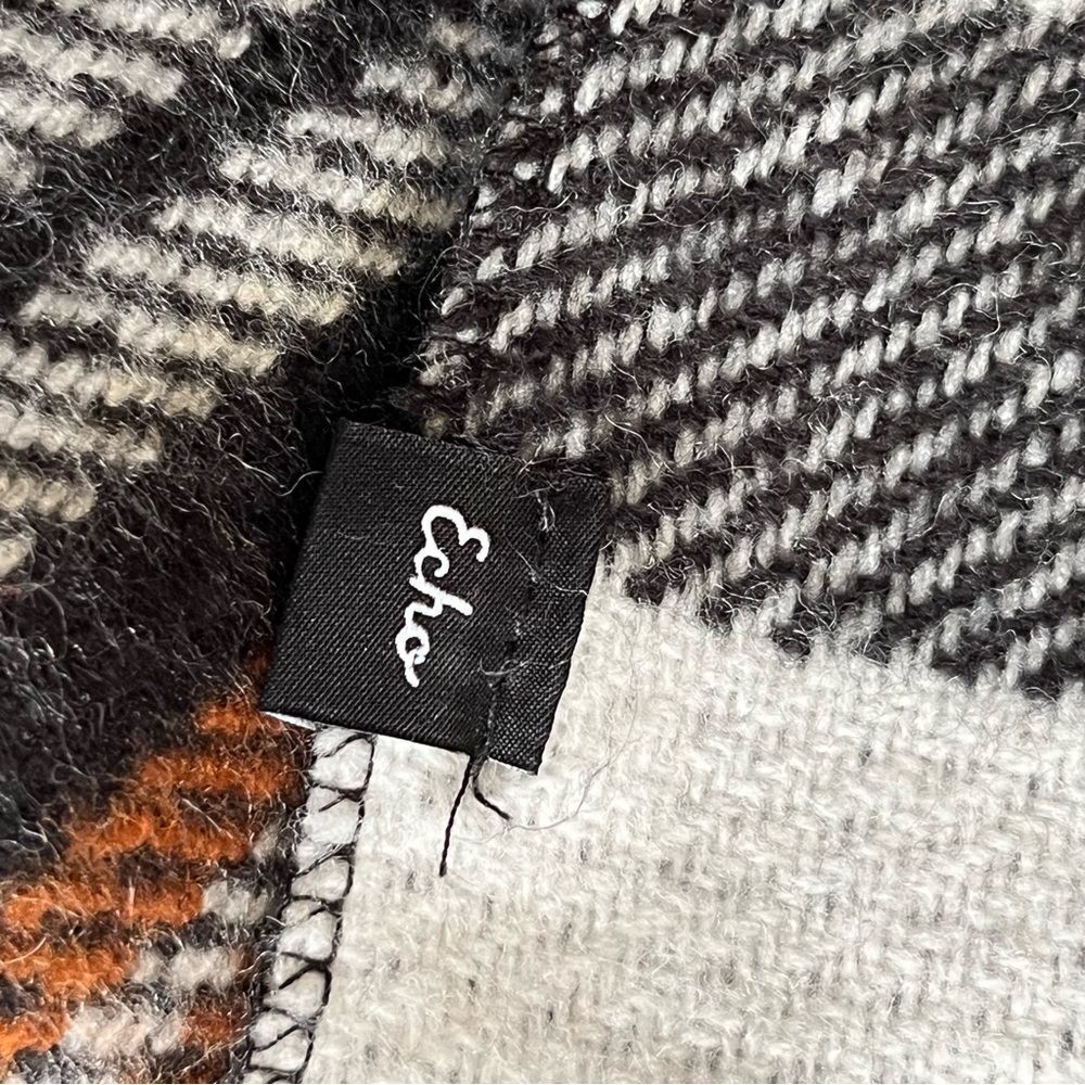 Echo Reversible Striped Ruana - Picture 5 of 5